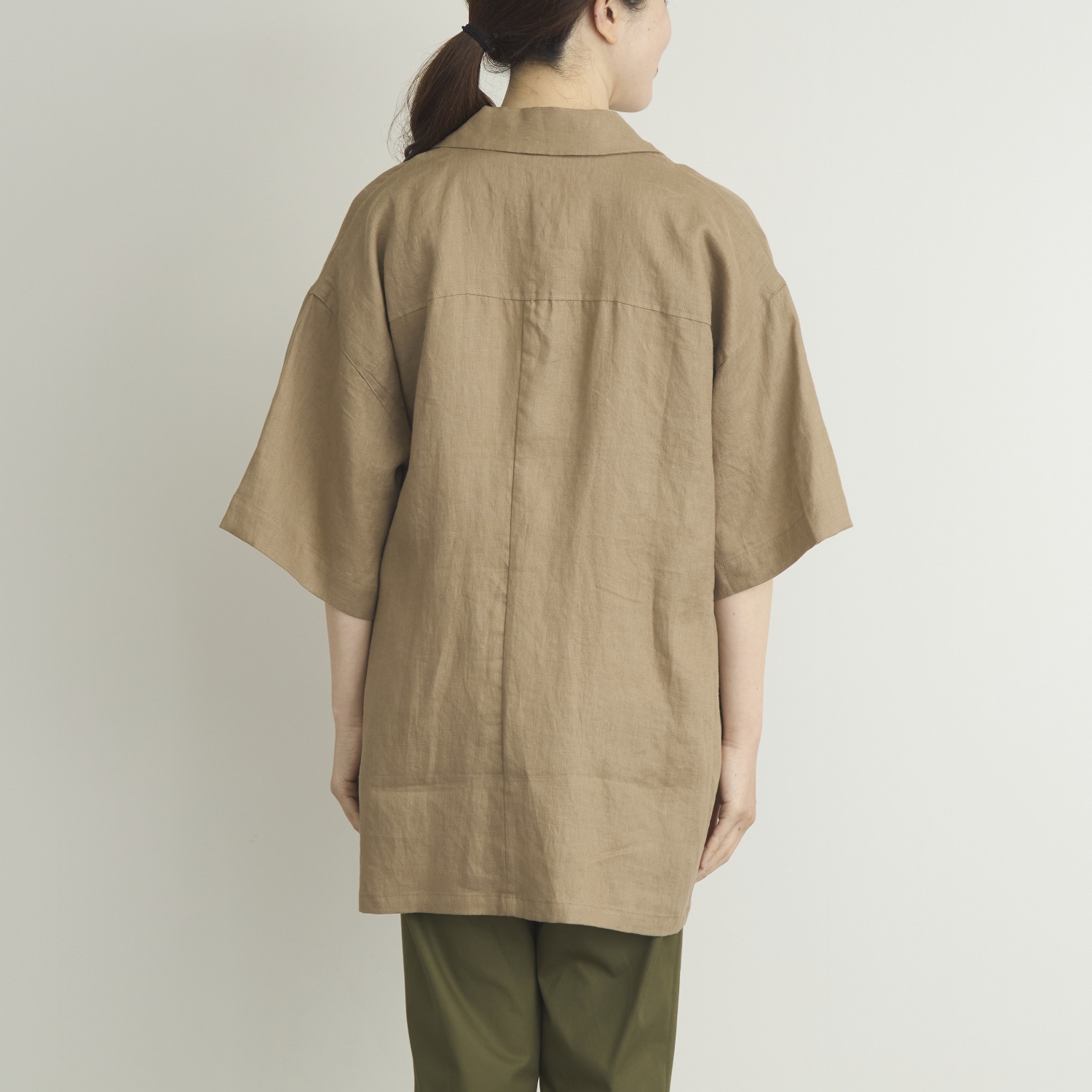 TUTIE./リネンハーフスリーブジャケット